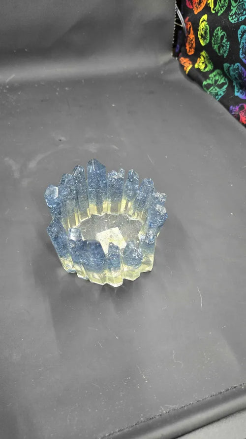Blue Bubbles - B GRADE - Crystal Tray