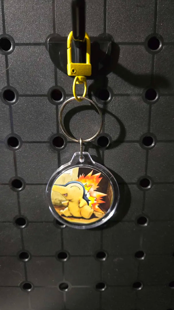 Fire Hedge Hog - Key Chain
