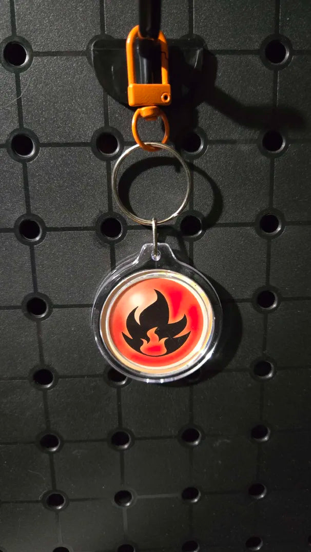 Fire Puppy - Key Chain