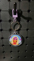 Purple Lady - Key Chain