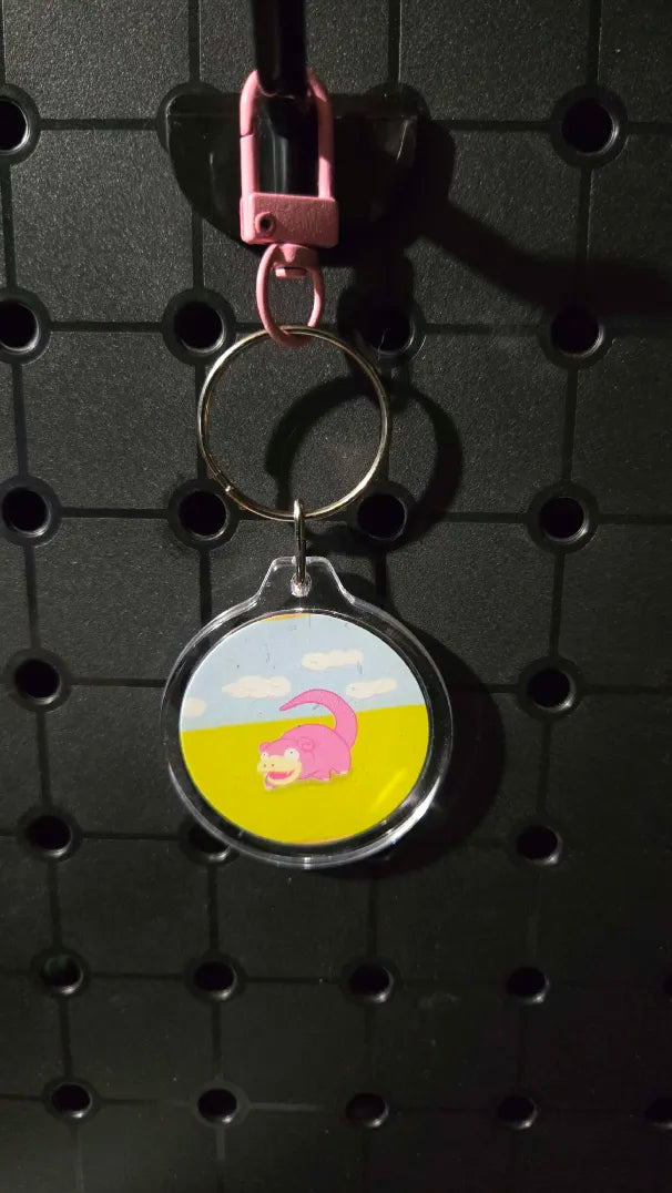 Pink Otter - Key Chain