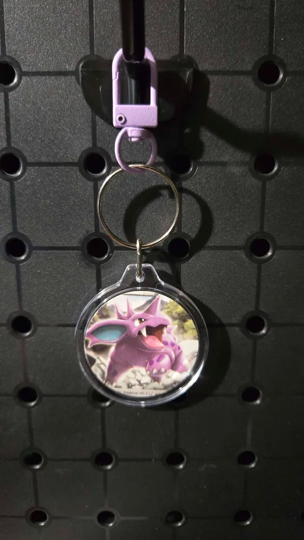 Purple Dino - Key Chain