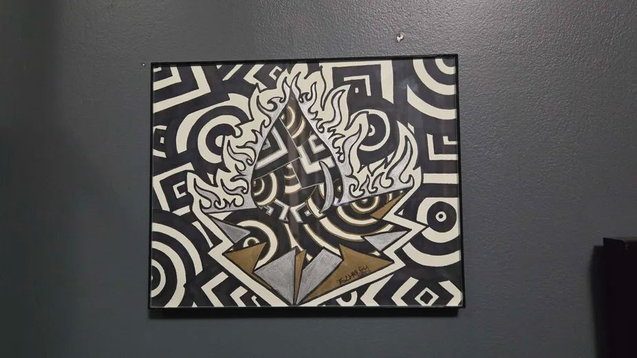 "Drop on Edge" 8in x 10in Original