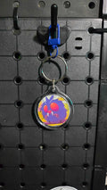 Purple Fuzz - Key Chain