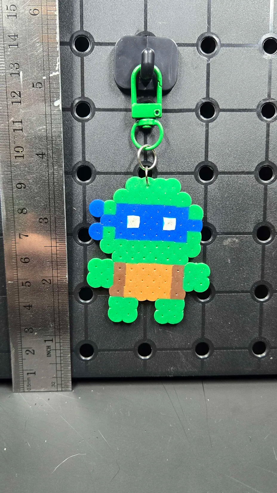 Blue Bandana Turtle - Bag Charm