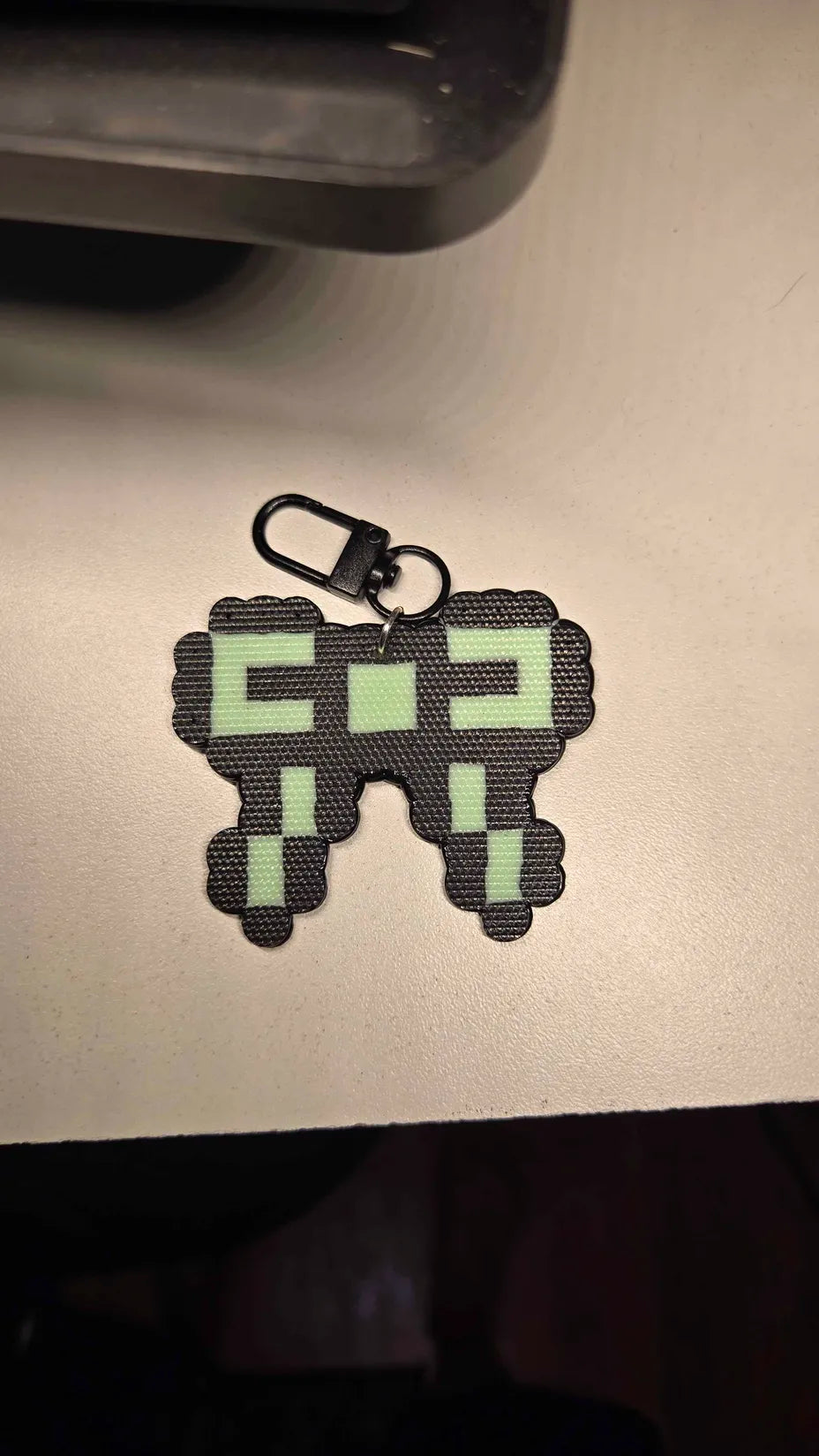 Pastel Green Bow - Bag Charm