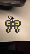 Pastel Yellow Bow - Bag Charm