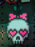 Love Struck Skull Large - Pink - Bag Charm