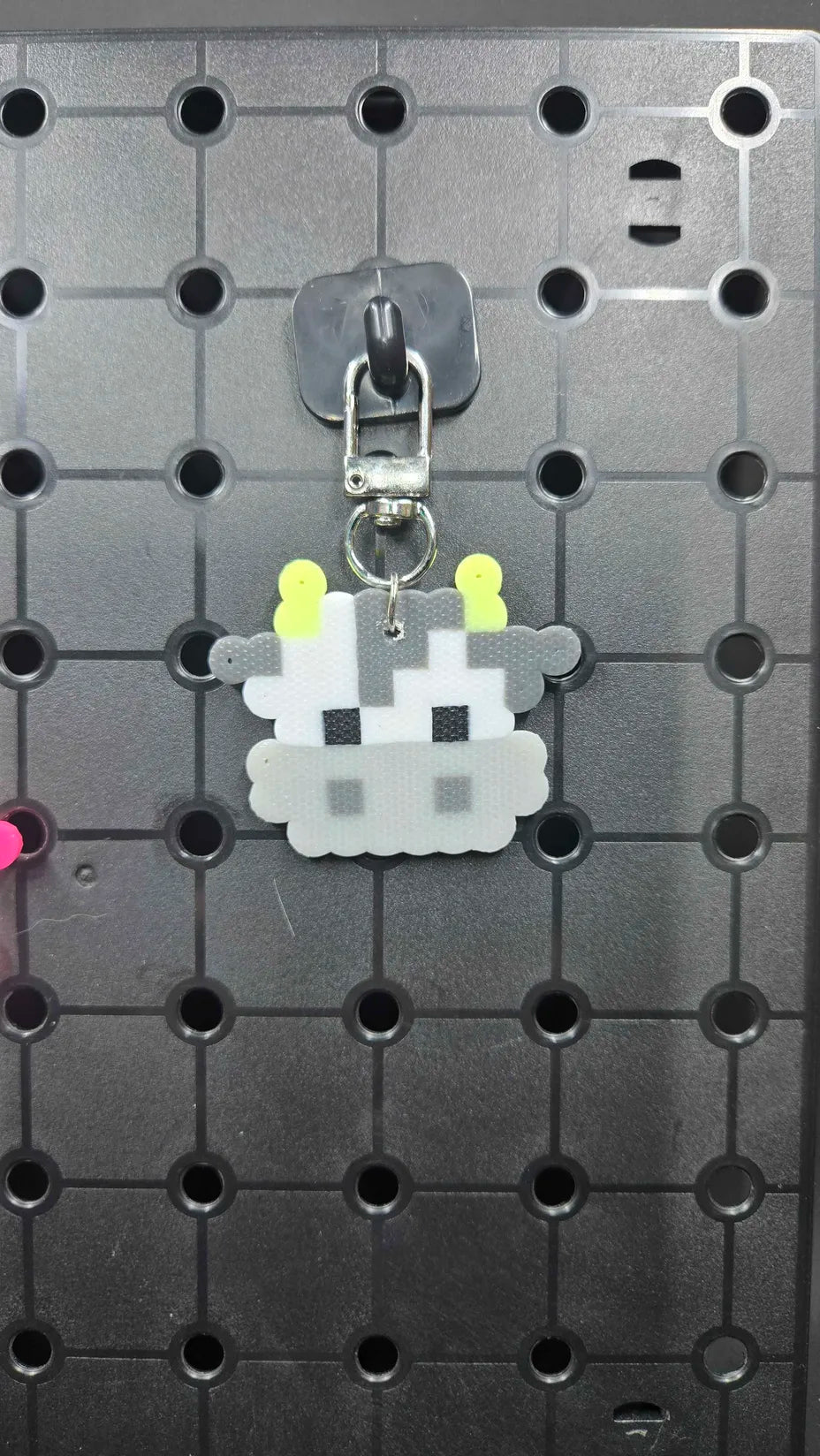 Grey Cow - Bag Charm