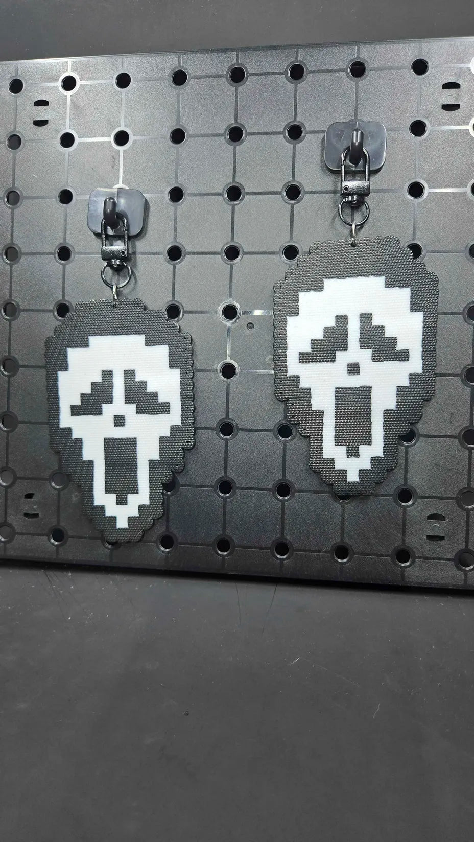 Ghost Mask - Black - Bag Charm