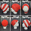 Candy Cane - Reversible Beanie - Adult / Teen Knitted Hat