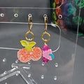 Cherry Grape Stitch Markers - Set of 2