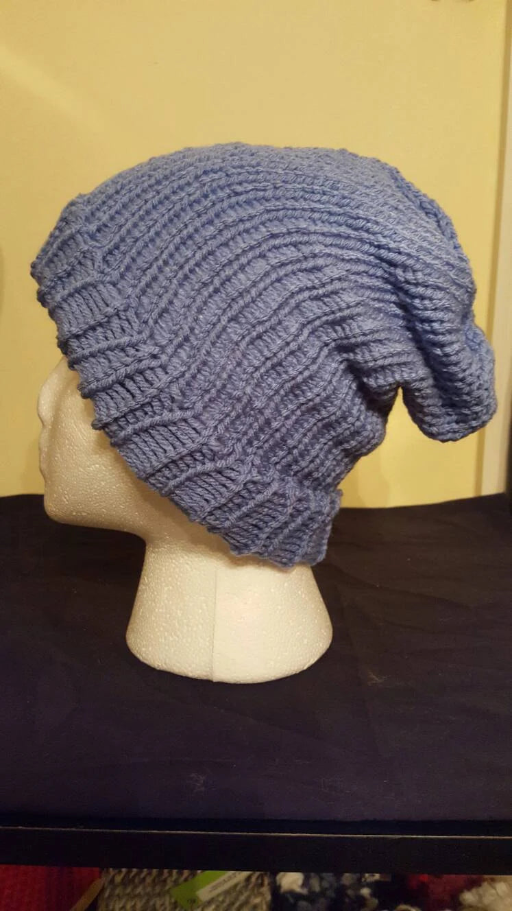 CLEARANCE SALE!! Bluebell beanie knit adult/teen hat (thin)
