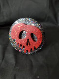 Poison Apple - Red & Black Glitter Vomit - Phone Grip