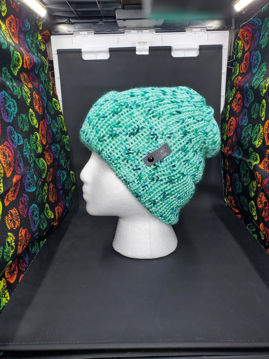 Riveria - Slouchy Double Wall Beanie - Adult / Teen Knitted Hat