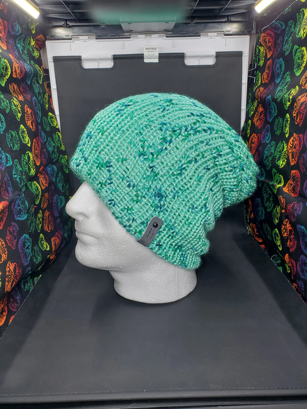Riveria - Slouchy Double Wall Beanie - Adult / Teen Knitted Hat