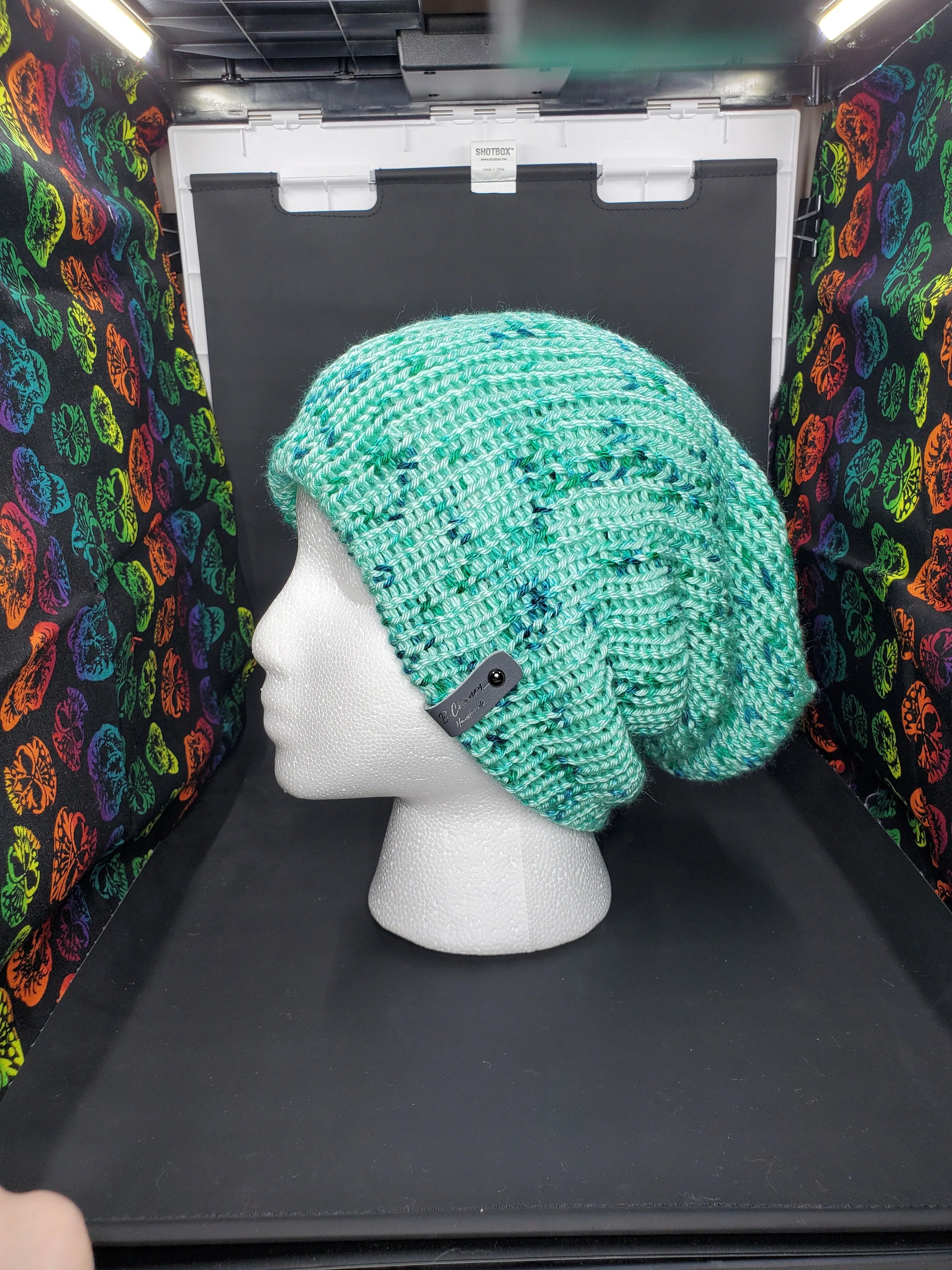 Riveria - Slouchy Double Wall Beanie - Adult / Teen Knitted Hat