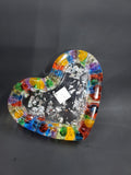 Rainbow Bead - Heart Ash Tray