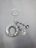O - Grey Spook - Resin Key Chain