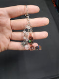L - Pinky Paws - Resin Key Chain