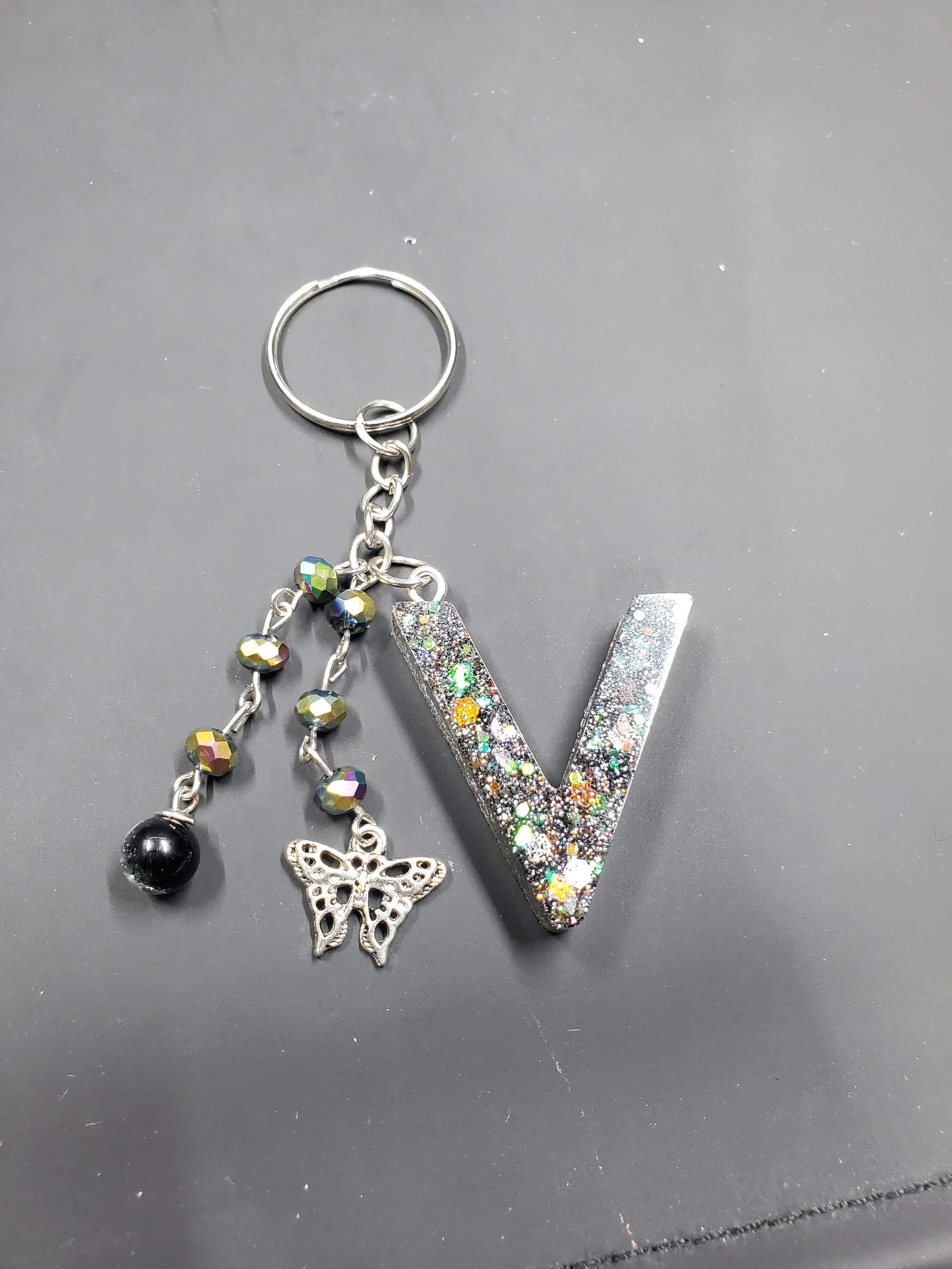V - Grey Spook - Resin Key Chain