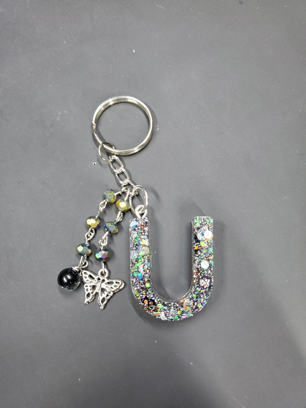 U - Grey Spook - Resin Key Chain