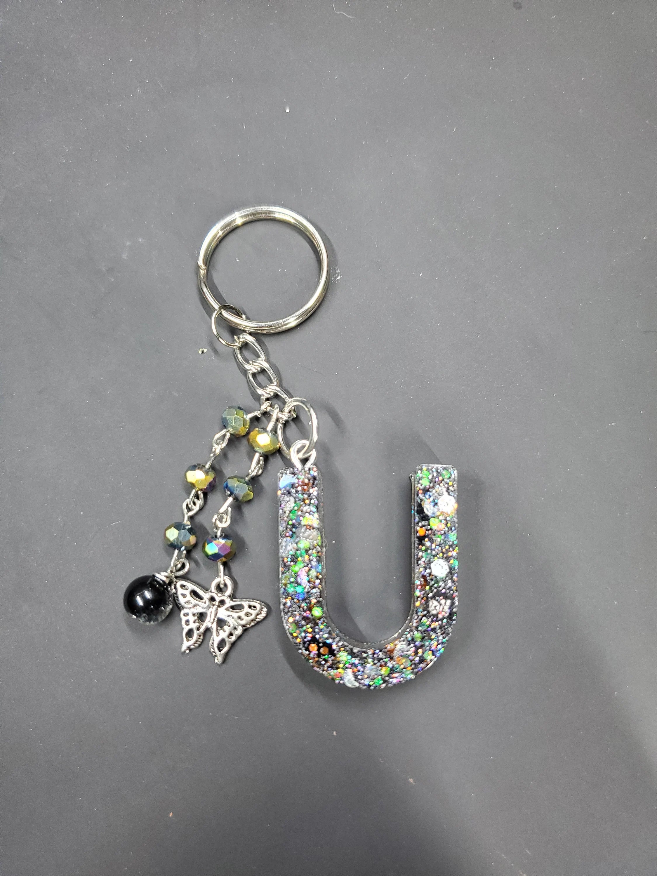 U - Grey Spook - Resin Key Chain