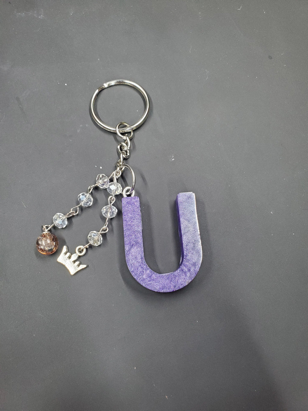 U - Purp - Resin Key Chain