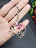 Pinky Paw Alien - Resin Key Chain