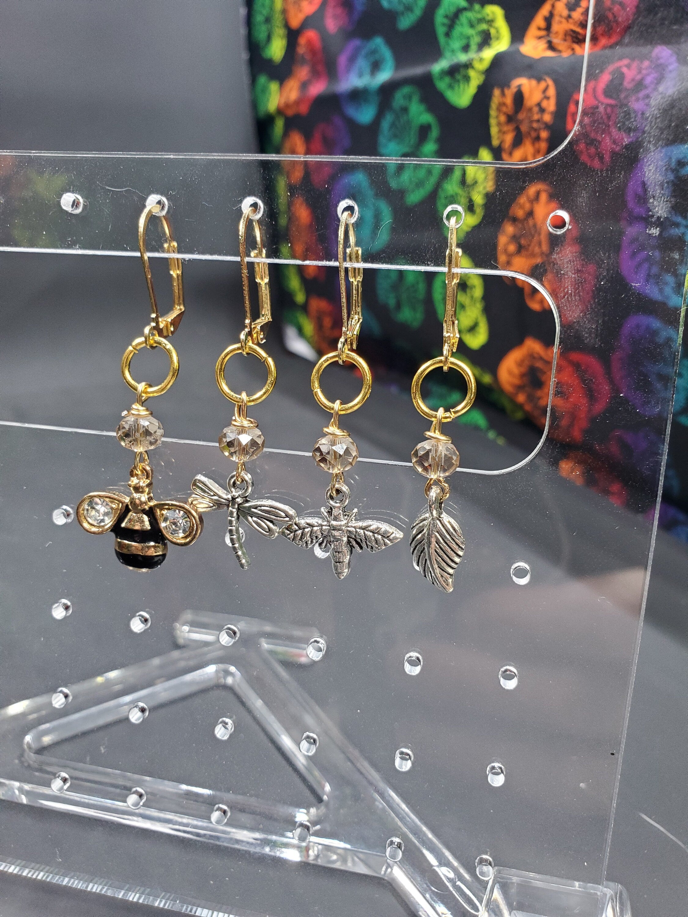 Life of Bugs Stitch Markers - Set of 4