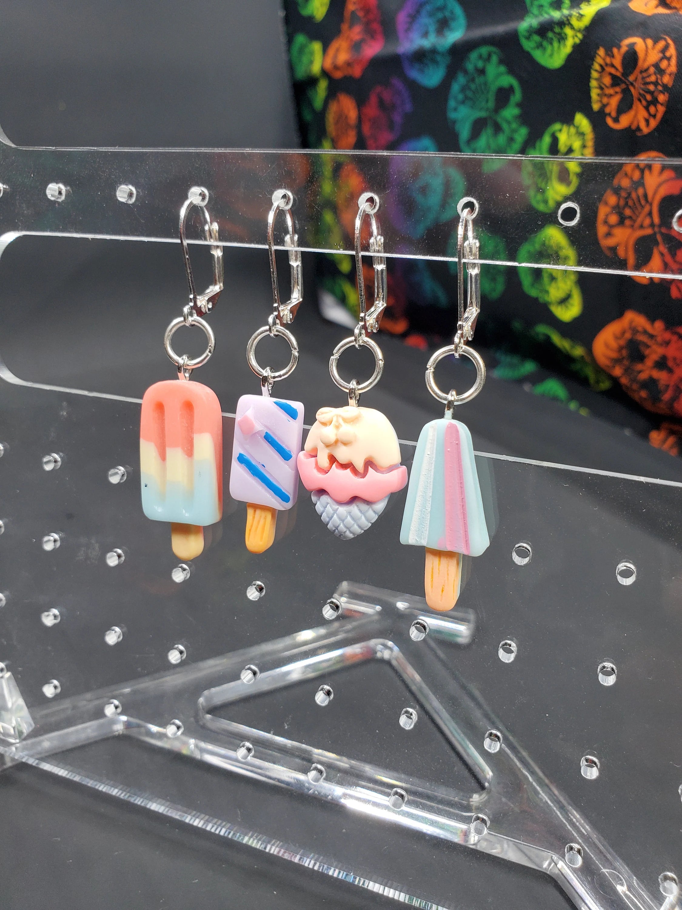 Summer Treats (A) Stitch Markers - Set of 4