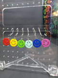 Rainbow Smile Stitch Markers - Set of 6