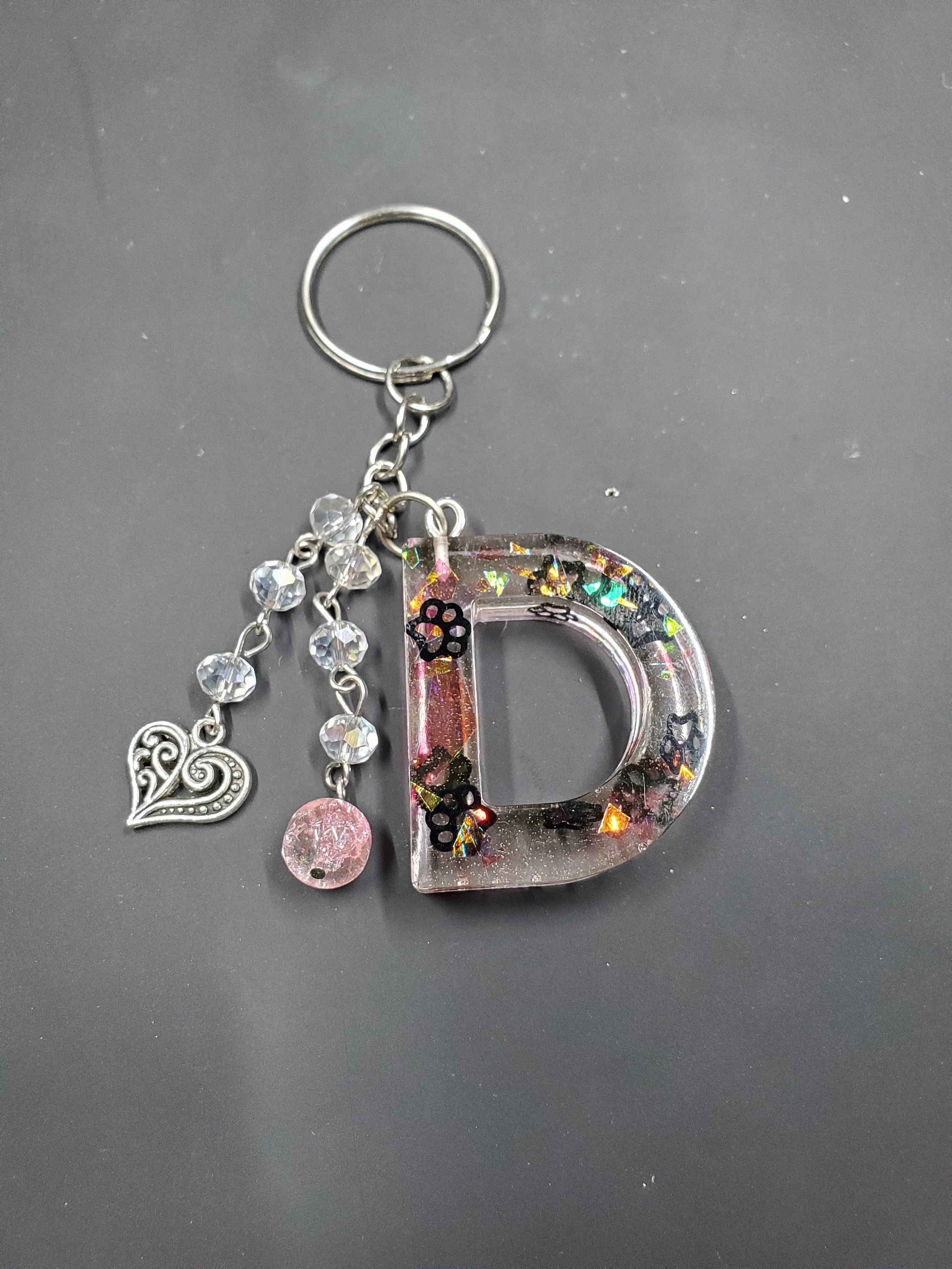 D - Pinky Paws - Resin Key Chain