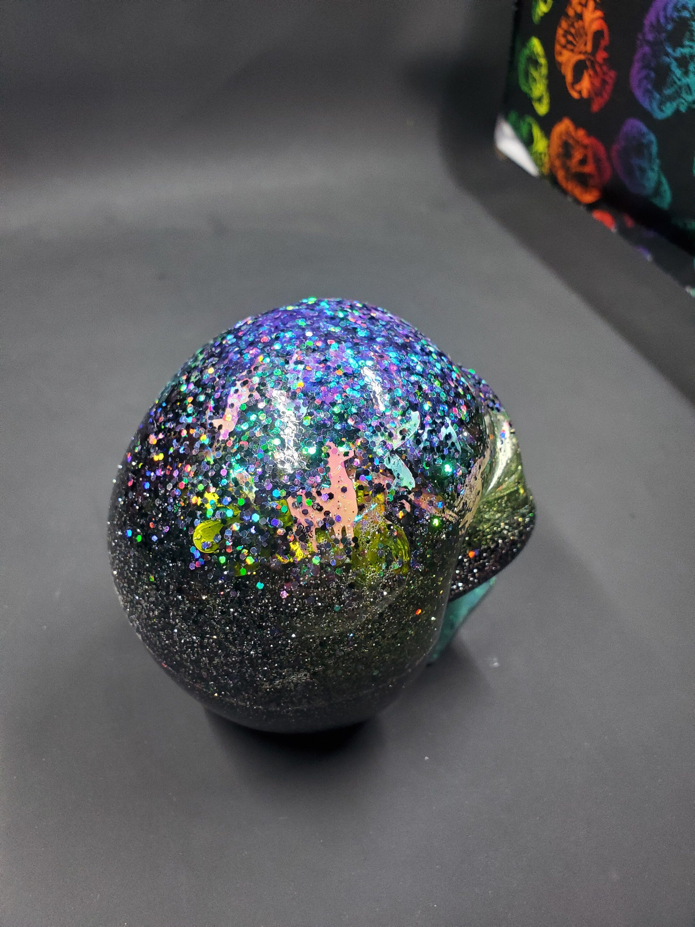 Galaxy Llamas (Recycled Resin) - Basic Resin Skull