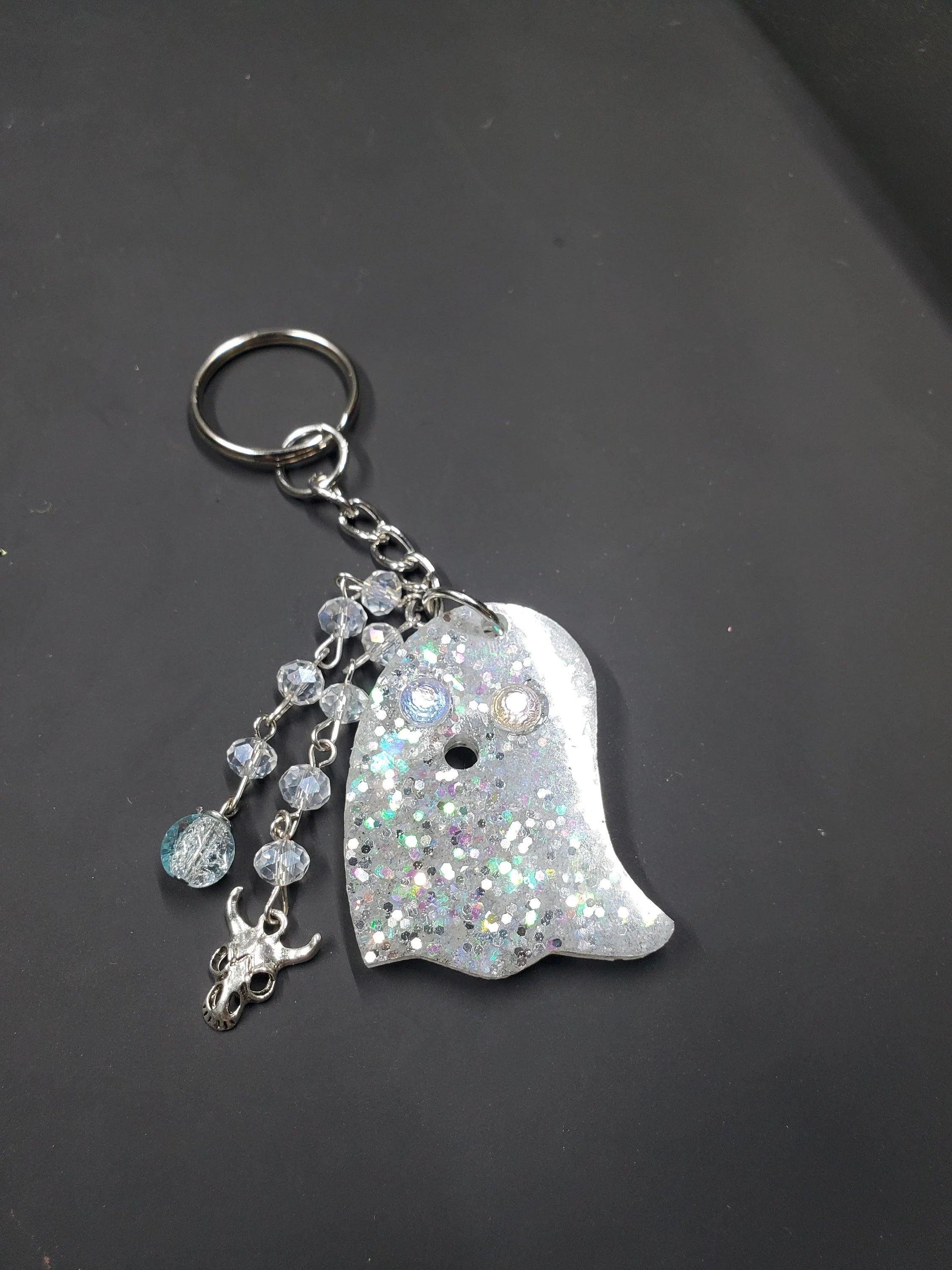 Snow Ghost Large - Resin Key Chain