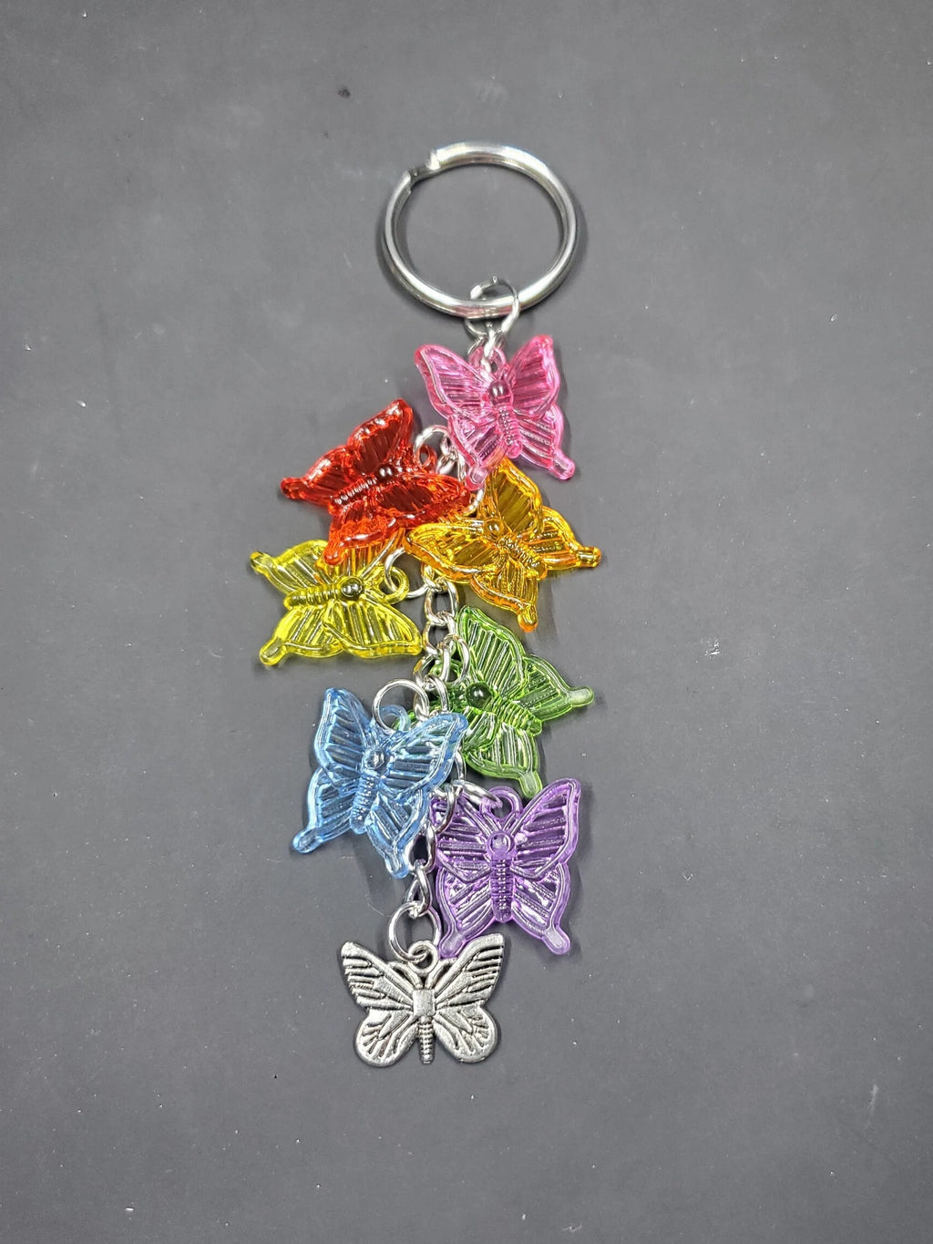 Rainbow Butterfly - Key Chain