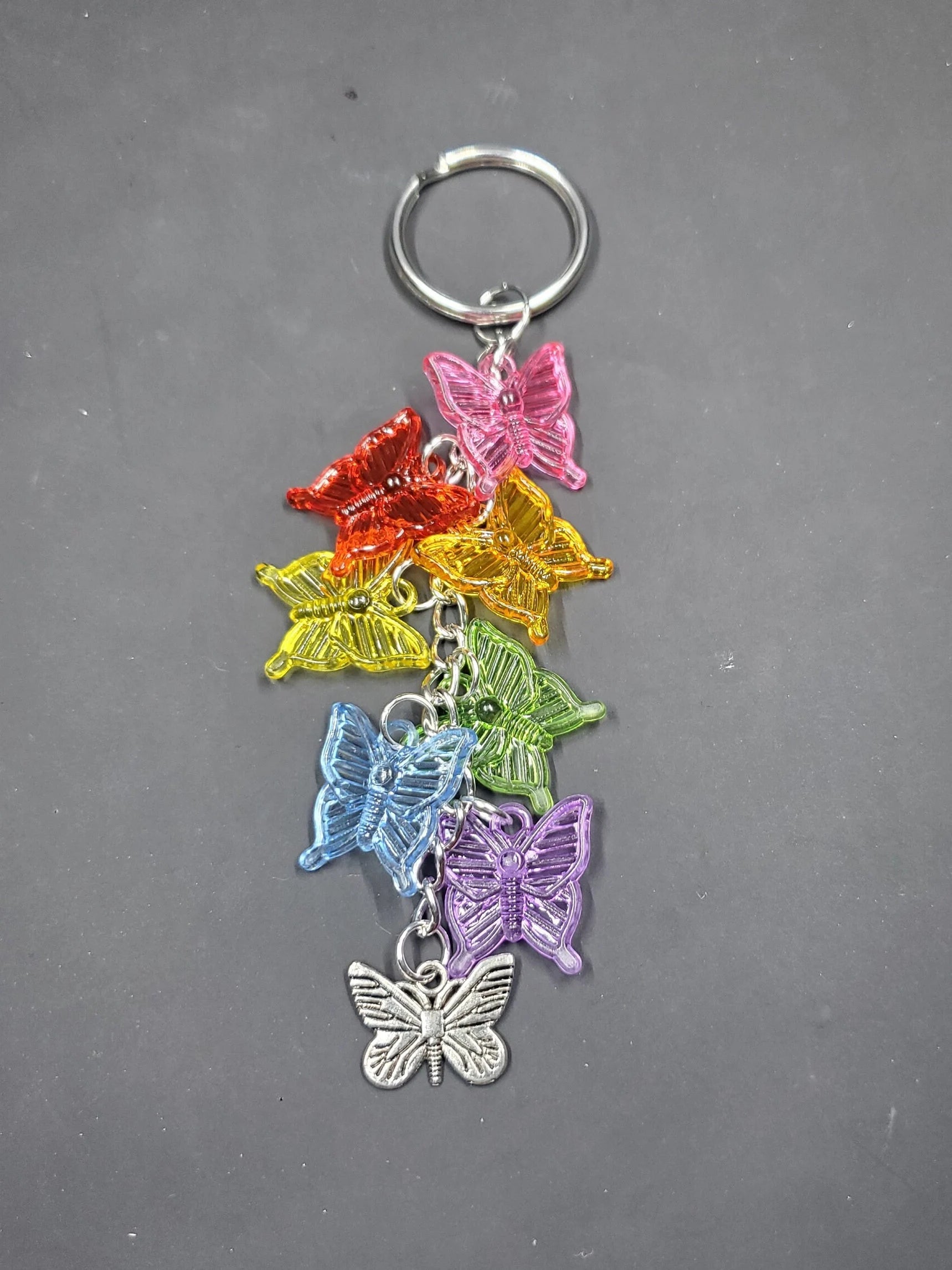 Rainbow Butterfly - Key Chain