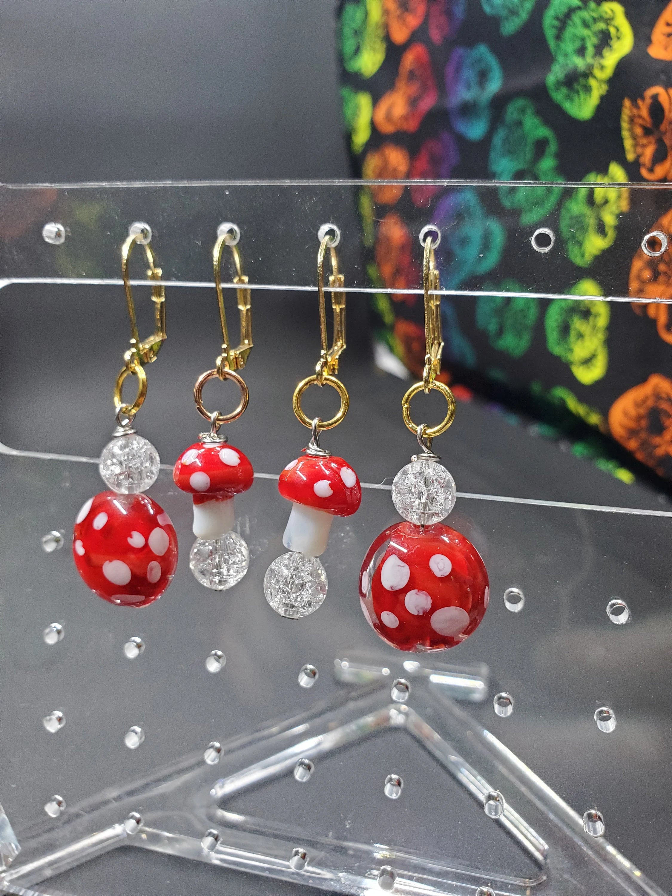 A Mushy World - Stitch Markers - Set of 4