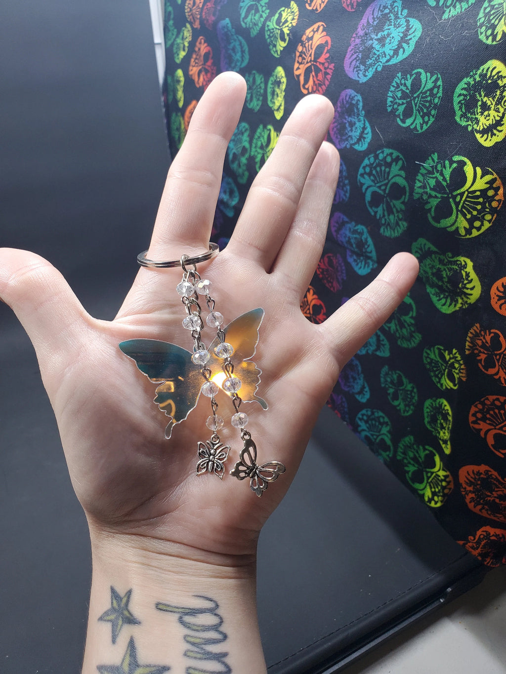 Mirror Butterfly - Key Chain