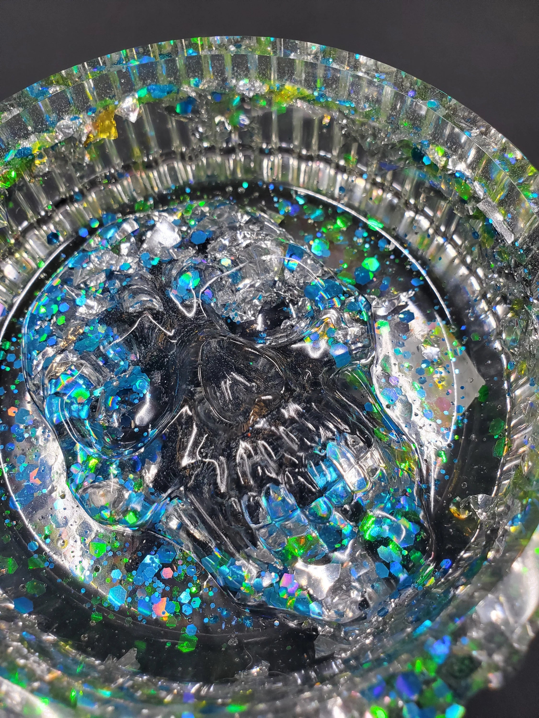 Bug Face Earthy Sprinkle - Skull Face - Ash Tray