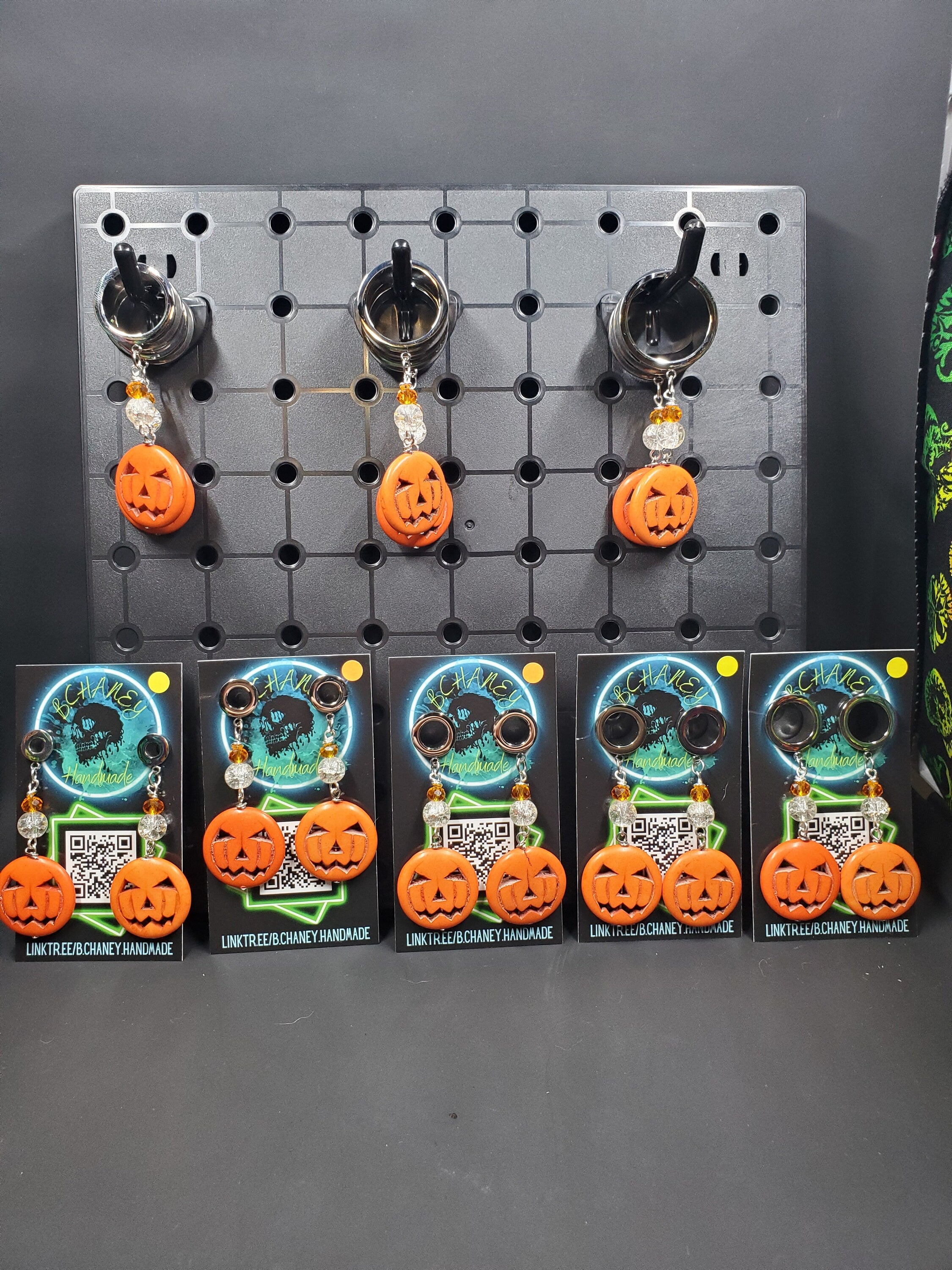 Pumpkins - Silver - Stainless Steel Tunnels