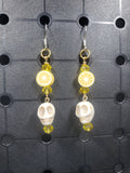 Lemon Skulls - Earrings - (.925 Sterling Silver Hooks)