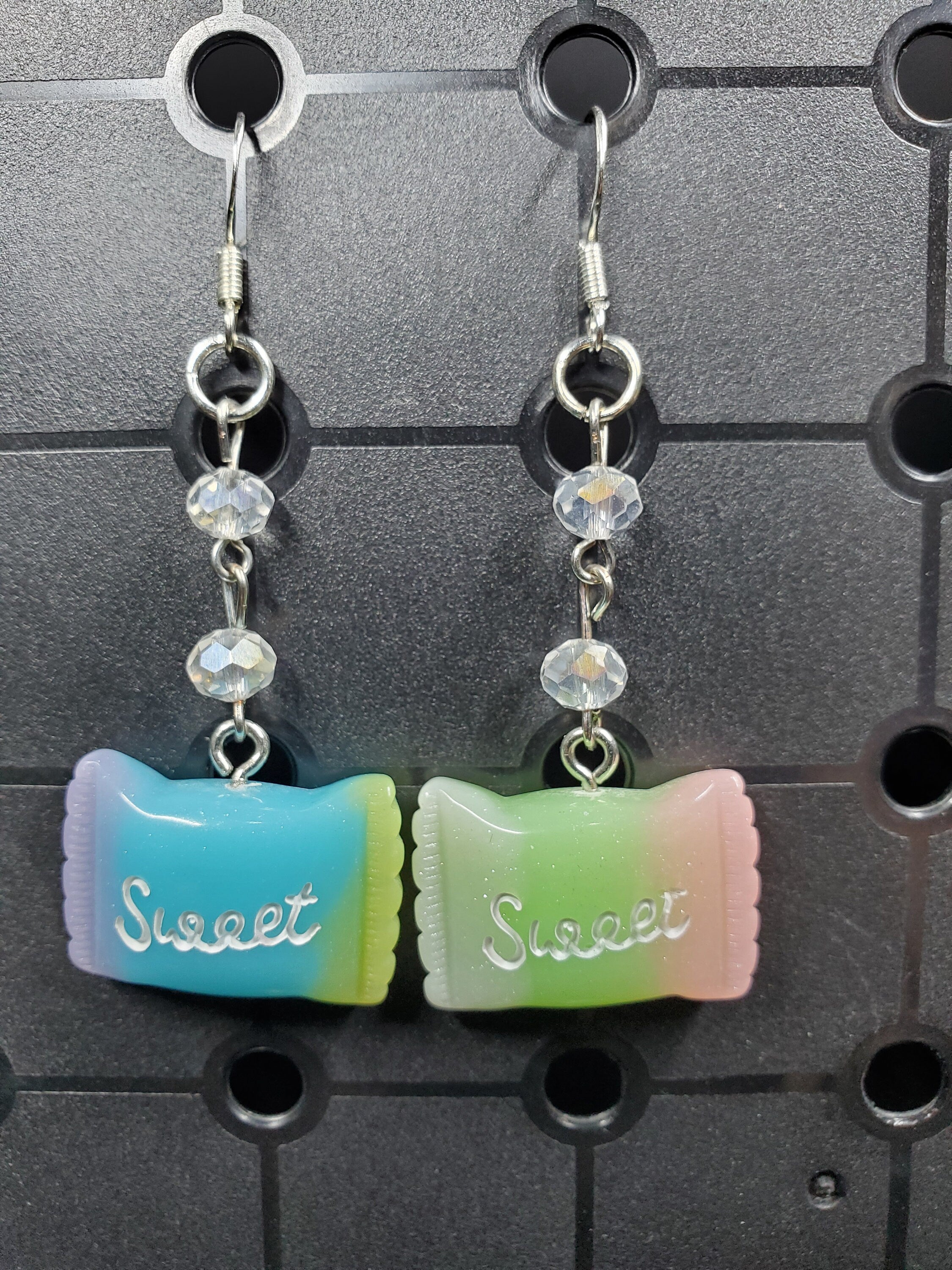 Sweet Cold - Earrings - (.925 Sterling Silver Hooks)