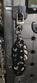 Black Monster Tab - Bag Charm